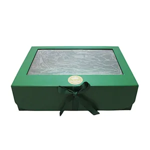 Wholesale Luxury cupcake box Custom Logo Rigid Cardboard Paper Box with Magnetic Closure Folding Boxes
