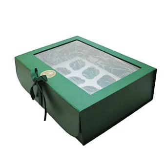 Wholesale Luxury cupcake box Custom Logo Rigid Cardboard Paper Box with Magnetic Closure Folding Boxes